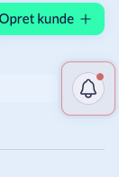 Ny notifikation i klokken